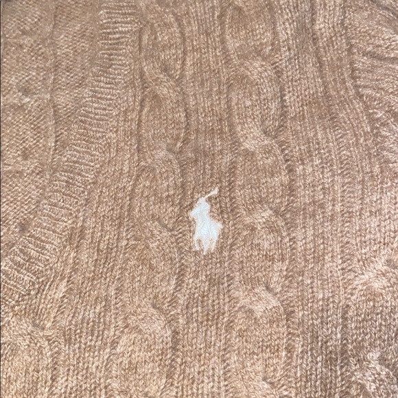 Tan sweater Ralph Lauren - Picture 2 of 3